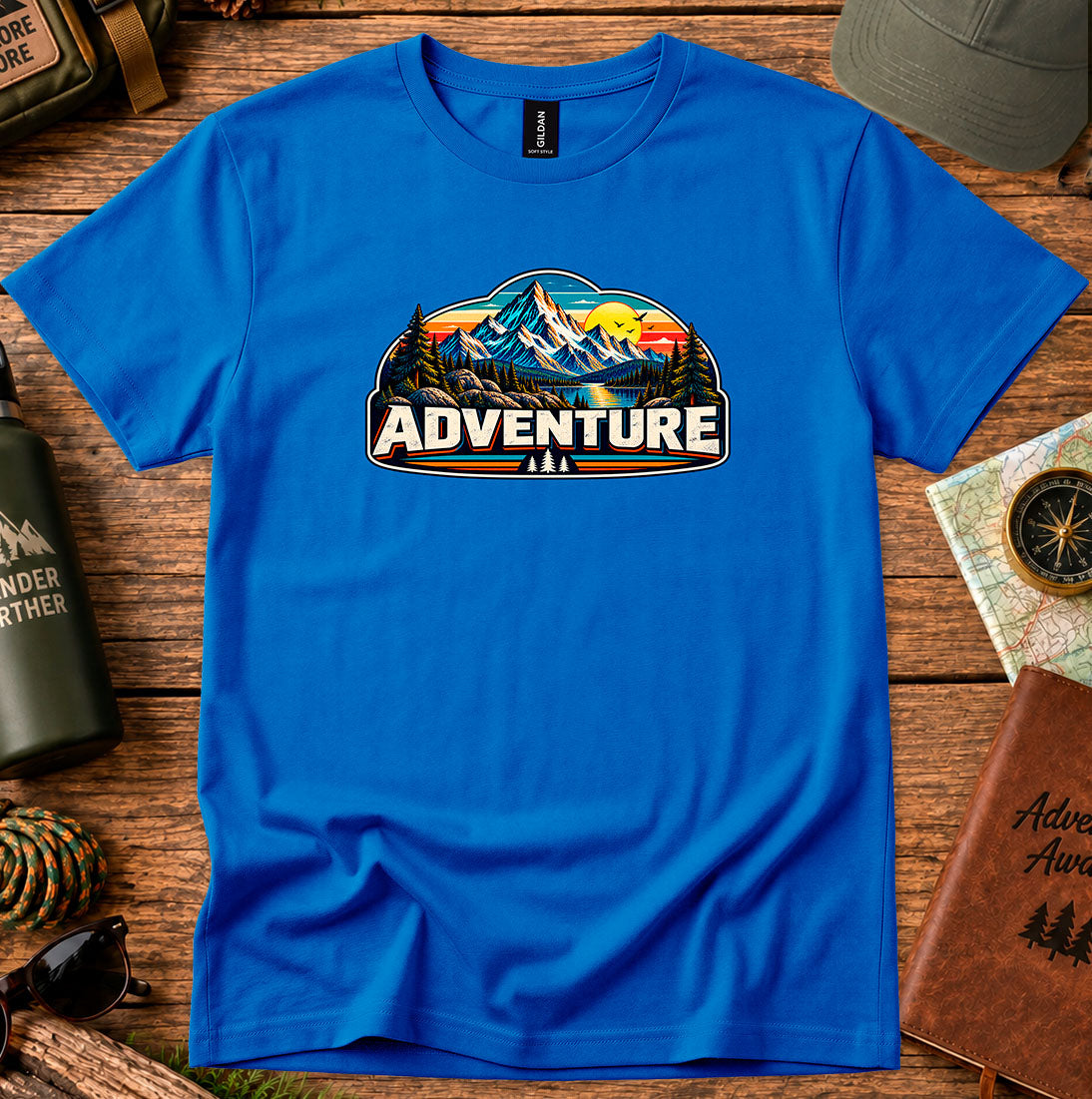 Adventure Mountain Badge T-Shirt