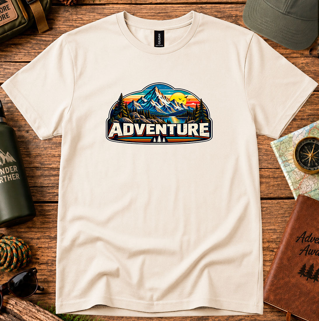Adventure Mountain Badge T-Shirt