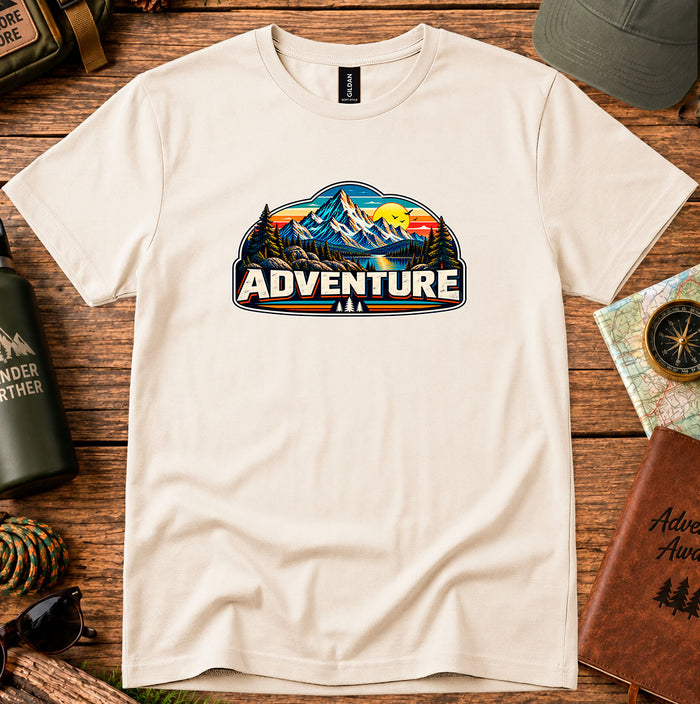Adventure Mountain Badge T-Shirt
