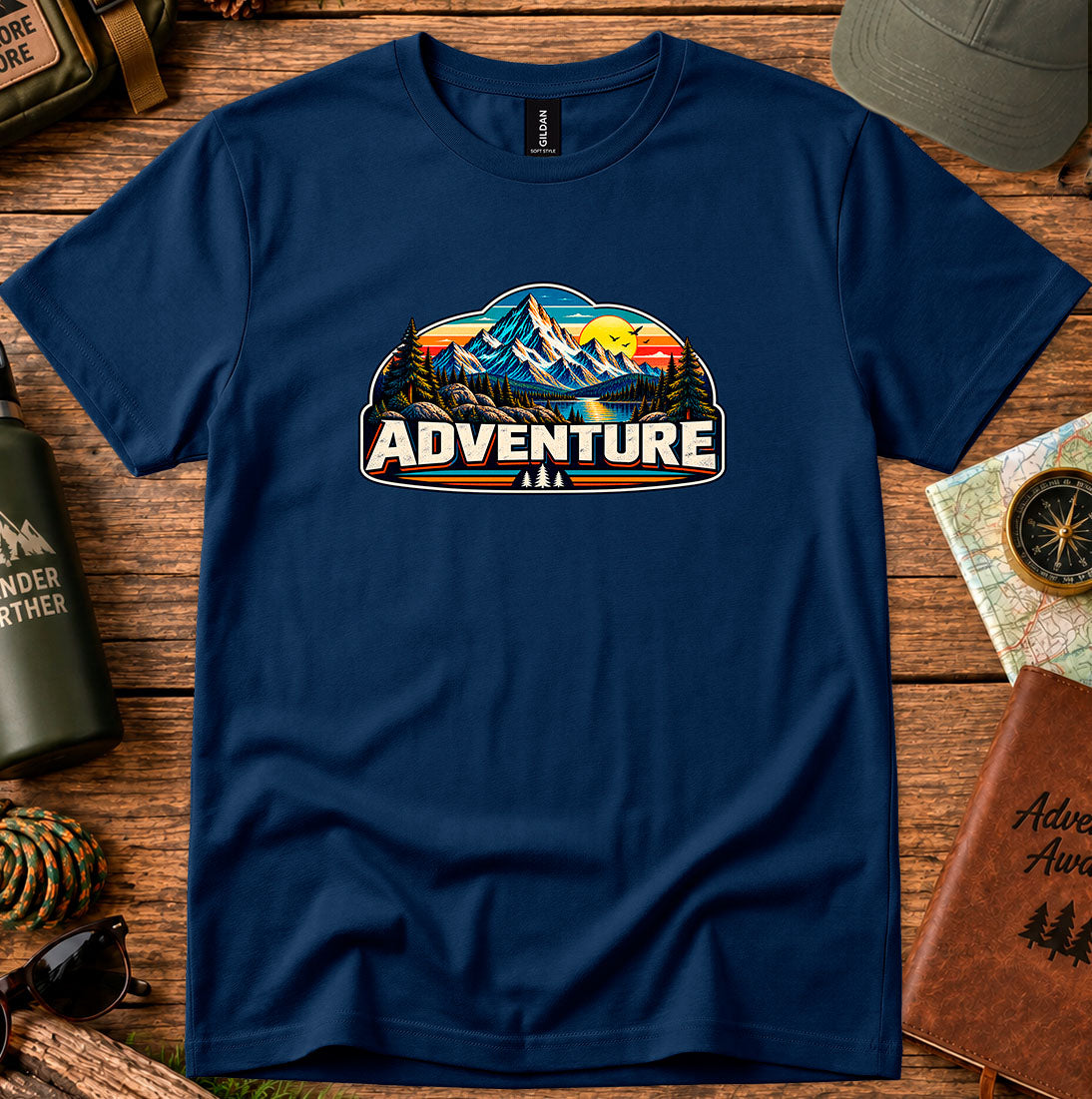 Adventure Mountain Badge T-Shirt