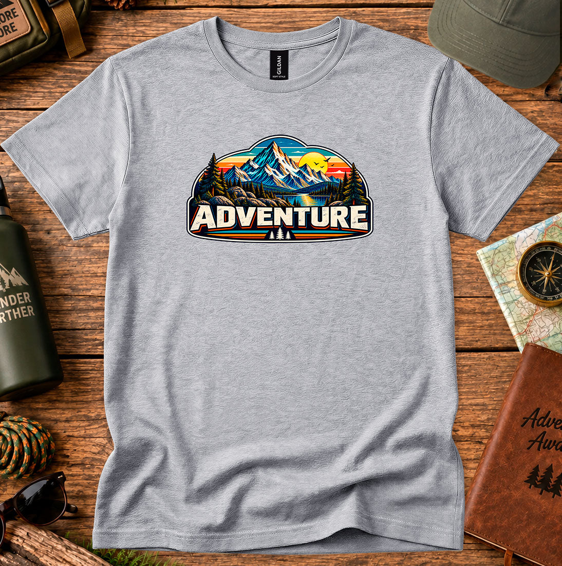 Adventure Mountain Badge T-Shirt