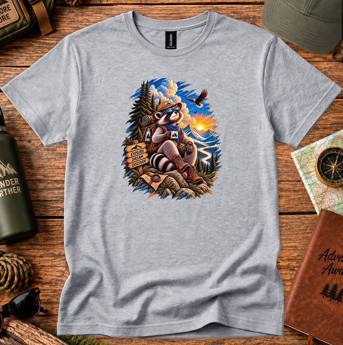 Racoon Camper T-Shirt