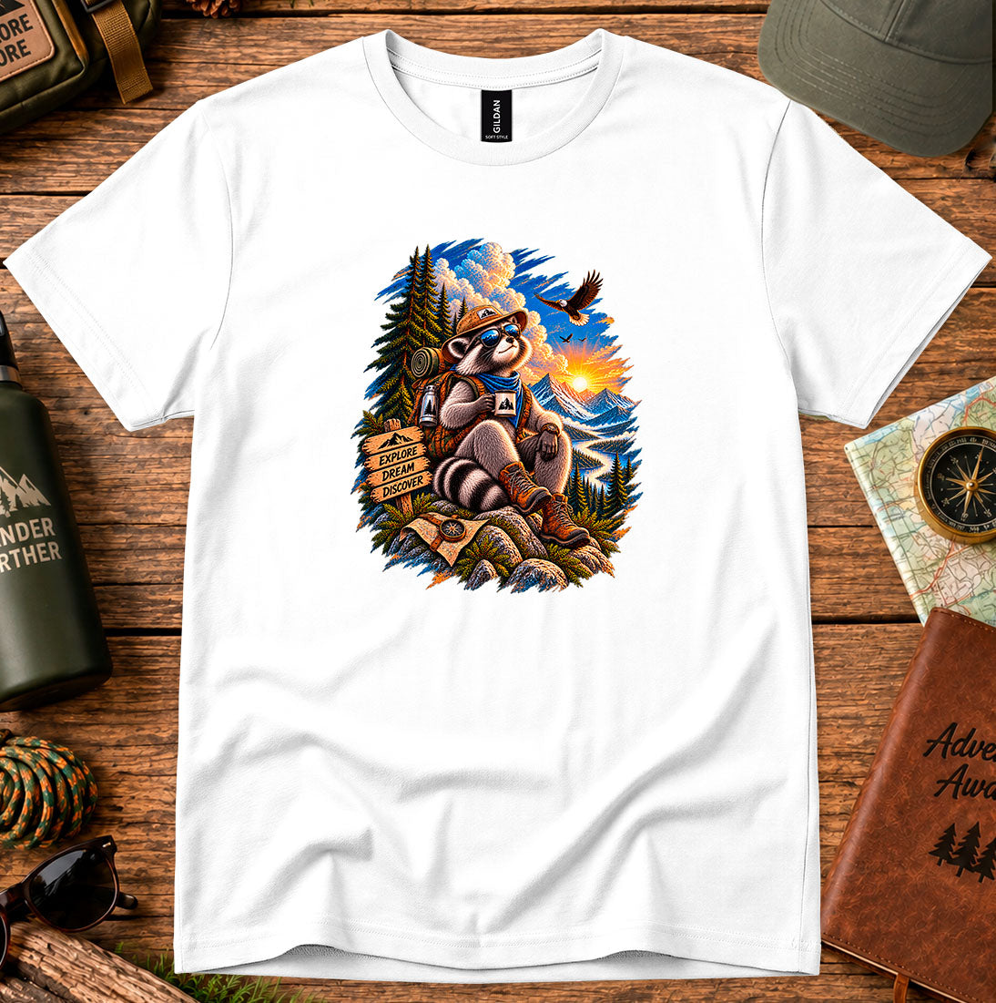 Racoon Camper T-Shirt