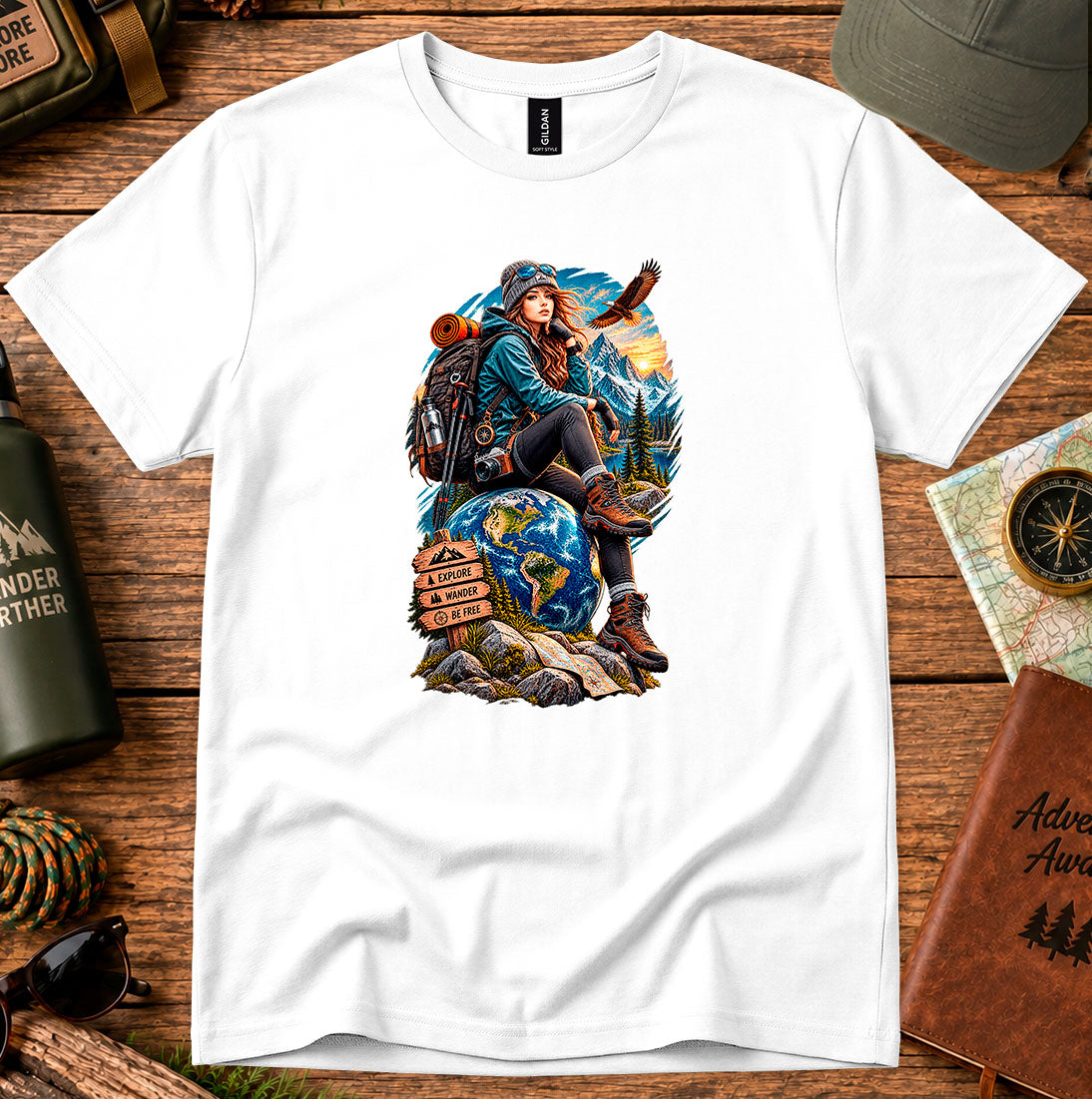 Mountain Explorer Backpacker T-Shirt