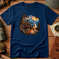 Mountain Campfire & Dog T-Shirt