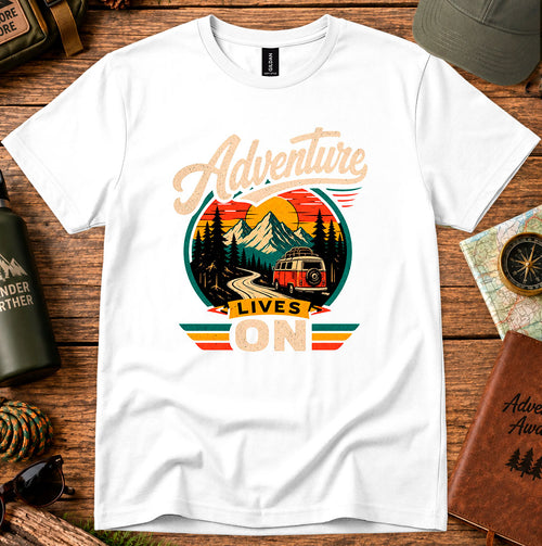 Adventure Lives On Camping T-Shirt