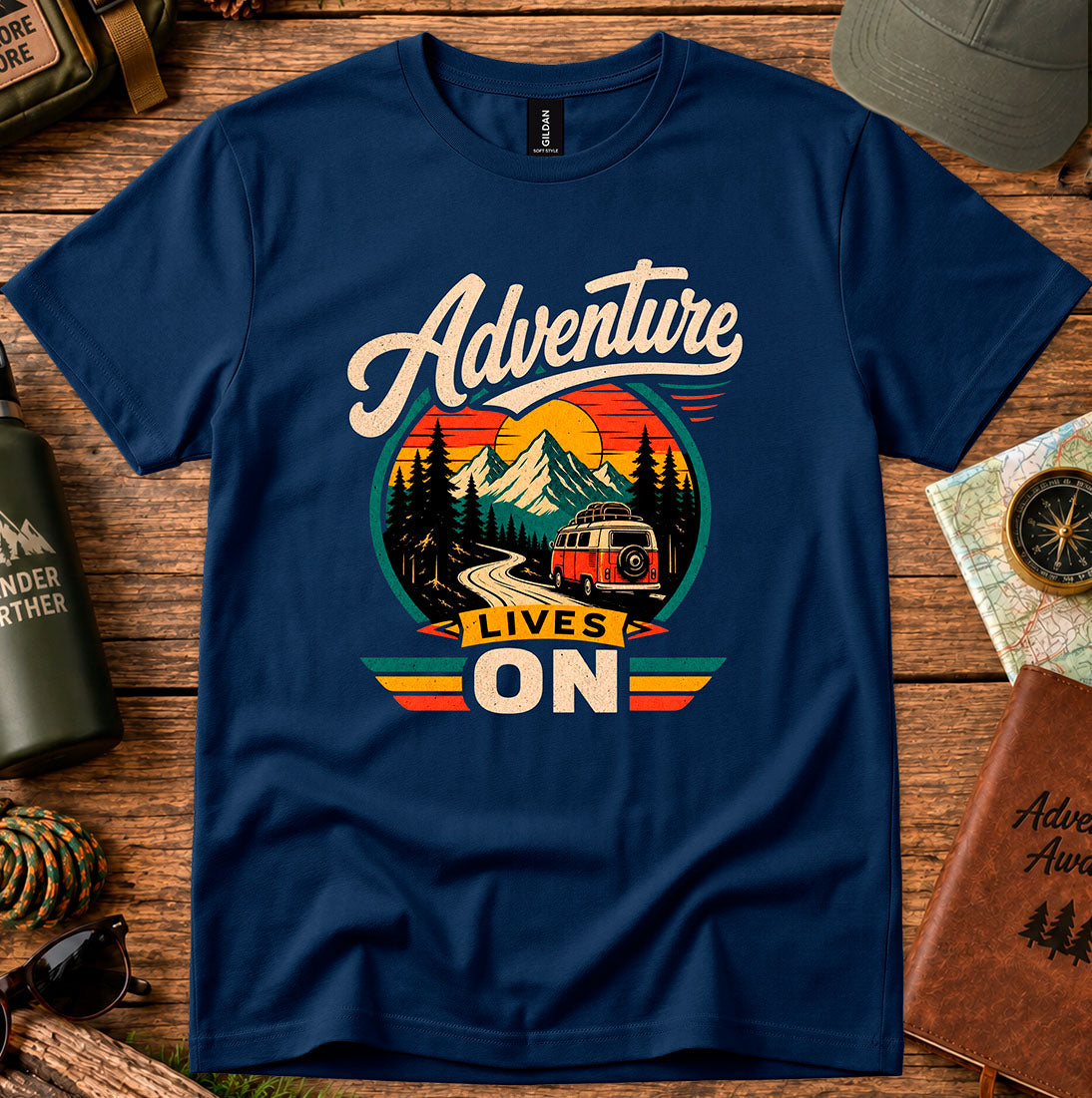 Adventure Lives On Camping T-Shirt