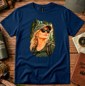 Adventure Woman T-Shirt — Forest Hiker Graphic Tee